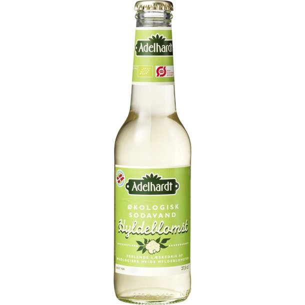 Adelhardt - kologisk  Hyldeblomstsodavand 25 cl.