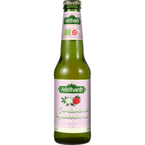 Adelhardt - �kologisk Lemonade med jordb�r og hyldeblomst 25 cl.