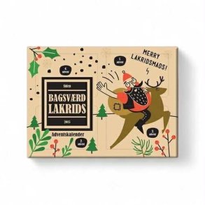 Bagsvrd Lakrids Adventskalender 2025 - 640g