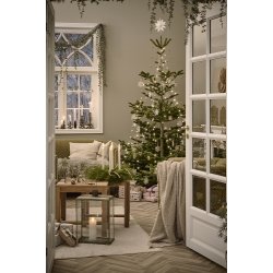 Ib Laursen Adventsstage til 4 almindelige lys rund Stillenat