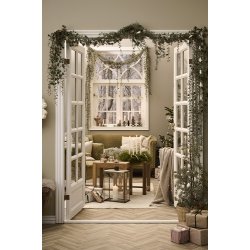 Ib Laursen Adventsstage til 4 almindelige lys rund Stillenat