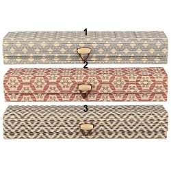  Ib Laursen ske 3 ass mnstre aflang bambus, 1 stk.