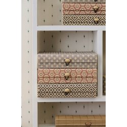 Ib Laursen ske 3 ass mnstre firkantet bambus, 1 stk,