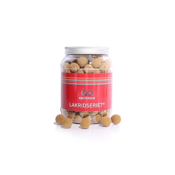 Lakridseriet - Amsterdam hindbrvingummi m. mrk chokolade og lakrids 1 kg