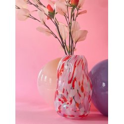 Anna von Lipa Confetti Squeeze Vase Mandarin