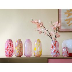 Anna von Lipa Confetti Squeeze Vase Mandarin