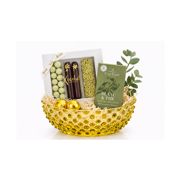 Gave med Anna Von Lipa 17 cm sk�l med l�kkerier