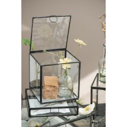 Ib Laursen Apotekerglas til bedelys 11 cm.