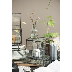 Ib Laursen Apotekerglas til bedelys 11 cm.