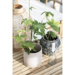 Ib Laursen Apotekerglas til bedelys 11 cm.