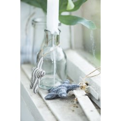 Ib Laursen Apotekerglas til bedelys 11 cm.