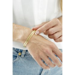 Ib Laursen Armbnd messing guldbelagt Mynte