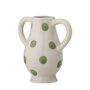 Bloomingville Asrin Vase, Grn, Stentj