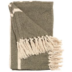 Au Maison  - Picnict�ppe, Mila-Gr�n og Cream, 70x180 cm