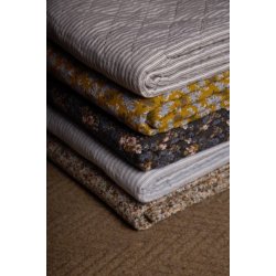 Au Maison Quilt Ethnic, stvet bl - hvid, 140x180 cm