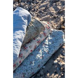 Au Maison Quilt Ethnic, stvet bl - hvid, 140x180 cm