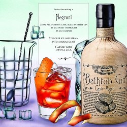 BATHTUB GIN PX CASK AGED 70cl. 43,3%