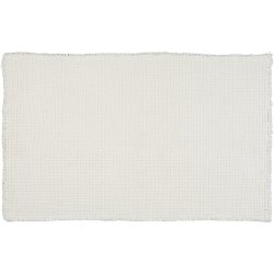 Ib Laursen Badevrelsesmtte vaflet hvid 45x70 cm.