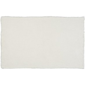 Ib Laursen Badevrelsesmtte vaflet hvid 45x70 cm.