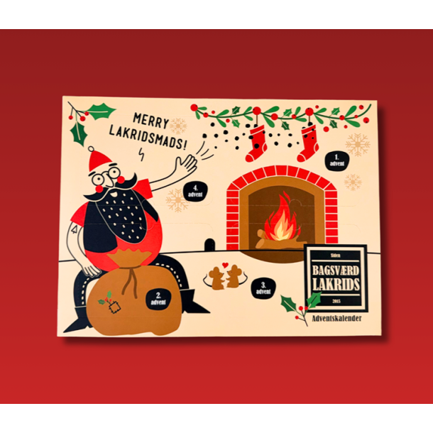 FORUDBESTILLING Bagsv�rd Lakrids Adventskalender 2026 - 640g, glutenfri