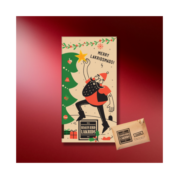FORUDBESTILLING Bagsvrd Lakrids Julekalender 2025 og f en gratis plade classic  