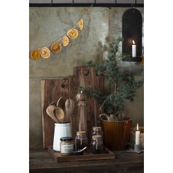 Ib Laursen Bakke kvadratisk olieret akacietr 30x30 cm