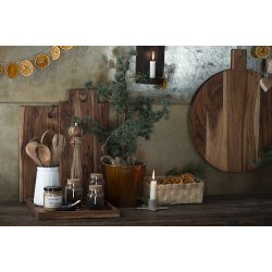 Ib Laursen Bakke kvadratisk olieret akacietr 30x30 cm