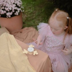 Mushie Suction Spinner Toy  Bee