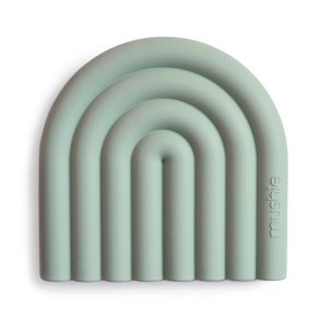 Mushie bidering regnbue - bl-grn