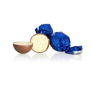 Cocoture -Bl fyldt Cocoture chokoladekugle - fldechokolade m/yoghurt - 1stk ca. 13g