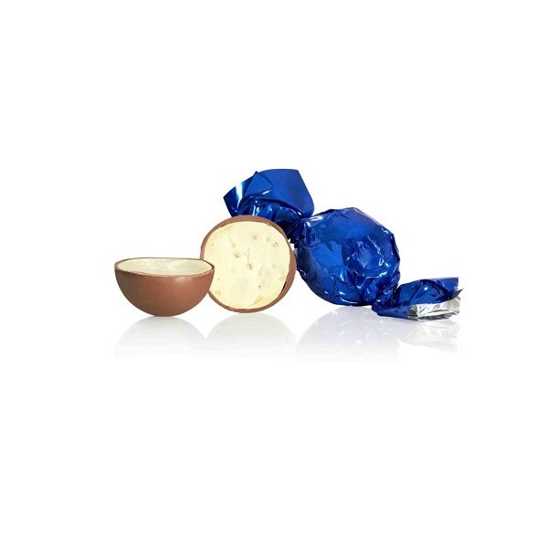 Cocoture -Bl fyldt Cocoture chokoladekugle - fldechokolade m/yoghurt - 1stk