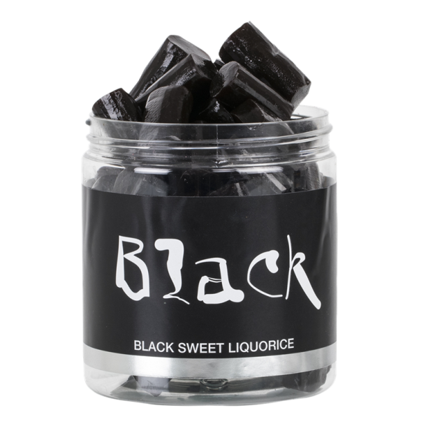 Black liquorice - S�d lakrids 170g 