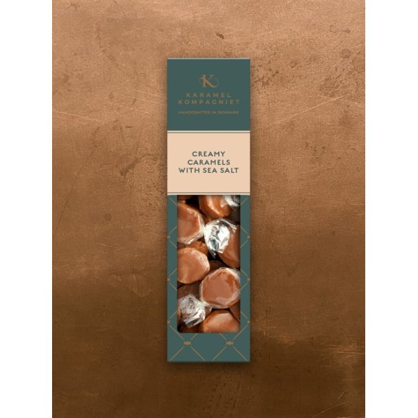 Karmel Kompaniet -  Bld flde karamel med sydesalt - 138g