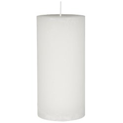 Ib Laursen Bloklys Rustiklys hvid :6,8 H:14 