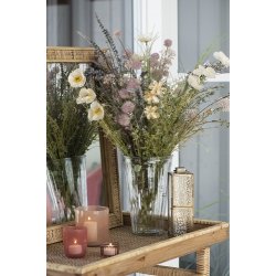 Ib Laursen Blomst hvid/beige nuancer