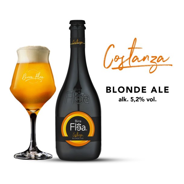 Flea -Costanza Blonde Ale 5,2% - 0,33cl Gul