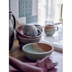 Bloomingville - Paula Kop, Brun, Stentj retro design