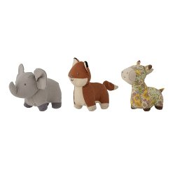 Bloomingville Mini - Rafe Soft Toy, Brun, Bomuld - st af 3 