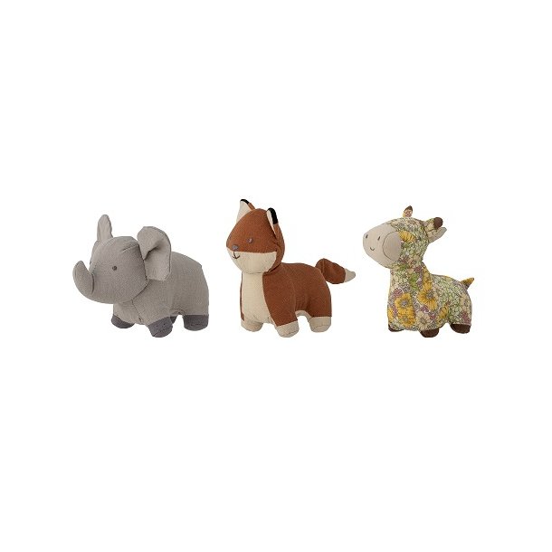 Bloomingville Mini - Rafe Soft Toy, Brun, Bomuld - st af 3 