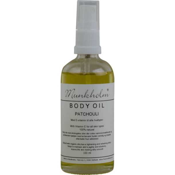 Munkholm Bodyoil patchouli 100 ml.