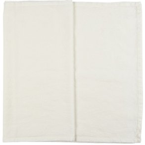 IB Laursen Bordlber Freja hr/bomuld butter cream 50x150cm.