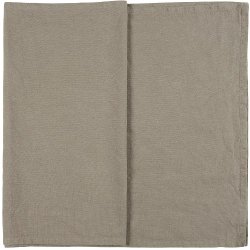 Ib Laursen Bordlber Freja hr/bomuld Soil 50x150 cm.