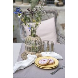 Ib Laursen Bordlber Freja hr/bomuld Soil 50x150 cm.