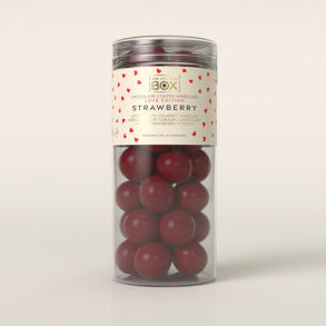 The Original - LOVE - LARGE TUBE - Jordb�r vingummi med hvid chokolade - 250g 