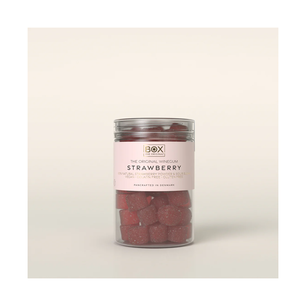 Box The Original - JUST THE WINEGUM - STRAWBERRY - 100 % VEGAN 170g