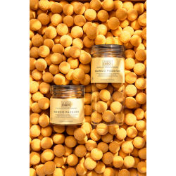 Box The Original - SMALL TUBE mango passion vingummi med hvid chokolade - 110g