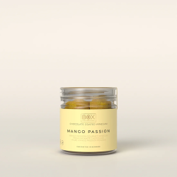 Box The Original - SMALL TUBE mango passion vingummi med hvid chokolade - 110g