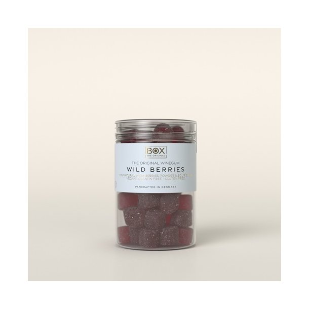 Box The Original - JUST THE WINEGUM - WILD BERRIES - 100 % VEGAN 170g