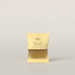 Box The Original - JUST THE WINEGUM - MANGO FLOWPACK- 100 % VEGAN 10g