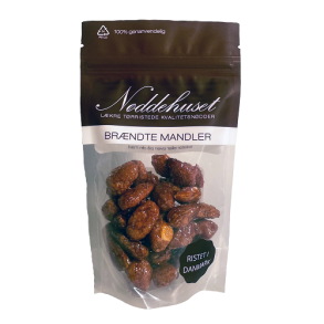 Nddehuset brndte Mandler - 85g 